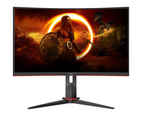 AOC CQ27G2S/BK computer monitor 68.6 cm (27") 2560x1440 pixels Quad HD Black, Red