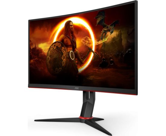 AOC CQ27G2S/BK computer monitor 68.6 cm (27") 2560x1440 pixels Quad HD Black, Red