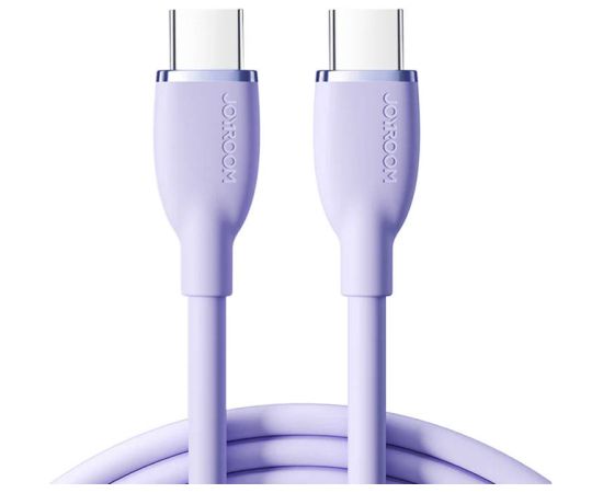 Joyroom Cable Colorful 100W USB C USB C SA29-CC5 / 100W / 1,2m (purple)