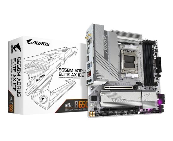 Gigabyte B650M AORUS ELITE AX ICE