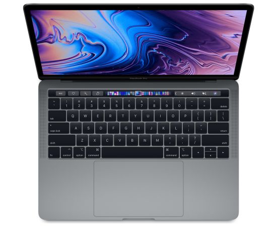 Apple MacBook Pro 2018 Retina 13" 4xUSB-C - Core i5 2.3GHz / 8GB / 512GB SSD - SPACE GRAY (Atjaunināts, stāvoklis Ļoti labi)