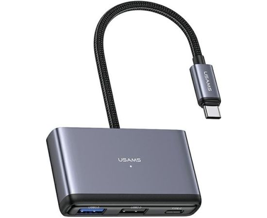Usams HUB 4in1 2xUSB 2.0 / USB 3.0 / USB-C USB Hub