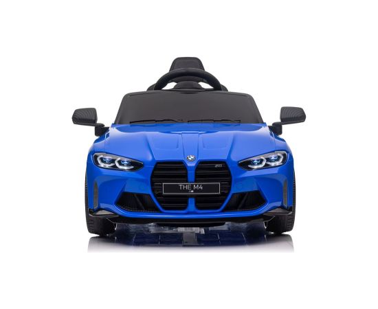 BMW M4 vienvietīgs elektromobilis, zils