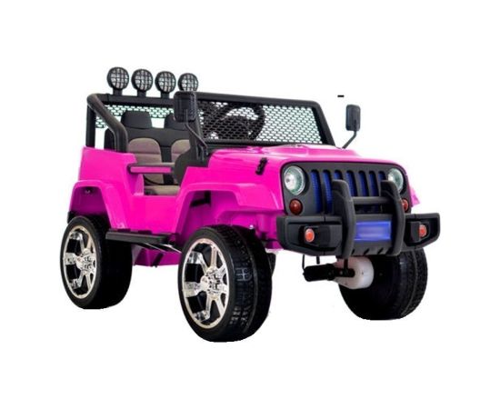Elektromobilis "Jeep Sport", rozā
