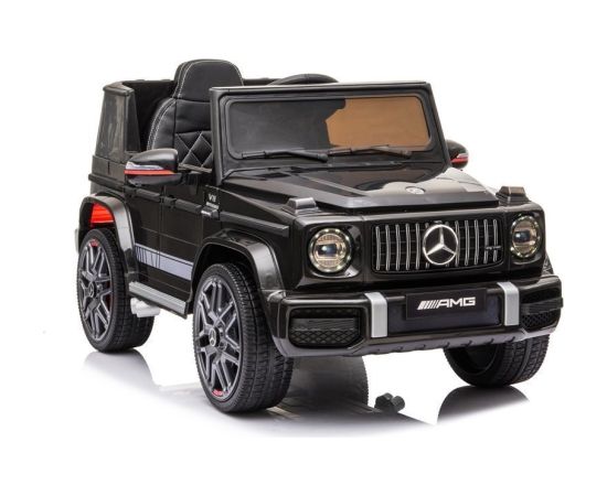 Lean Cars Mercedes G63 AMG vienvietīgs elektromobilis bērniem, melns