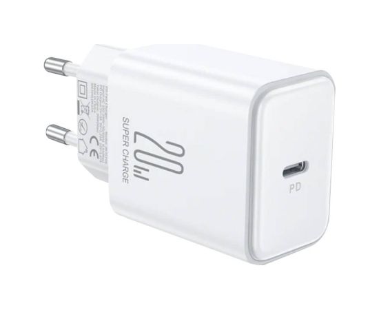 Charger Joyroom JR-TCF06 Flash PD, 20W + Cable 1m (White)