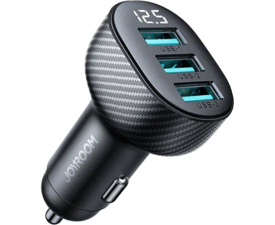 Car charger Joyroom JR-CCD03 , 3.4A, 3x USB Digital Display