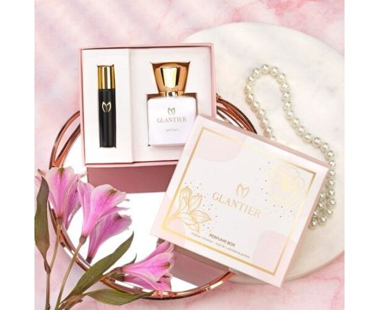 GLANTIER 581 PERFUME BOX: PREMIUM + ROLL-ON - Smaržu kastīte sievietēm