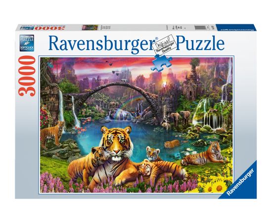 Ravensburger Puzzle 3000 pc Tiger in Paradise Lagoon