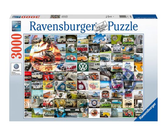 Ravensburger Puzzle 3000 pc 99 VW Campervan Moments