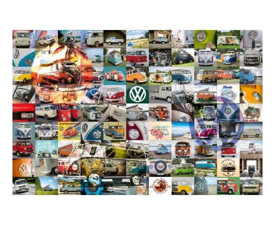 Ravensburger Puzzle 3000 pc 99 VW Campervan Moments