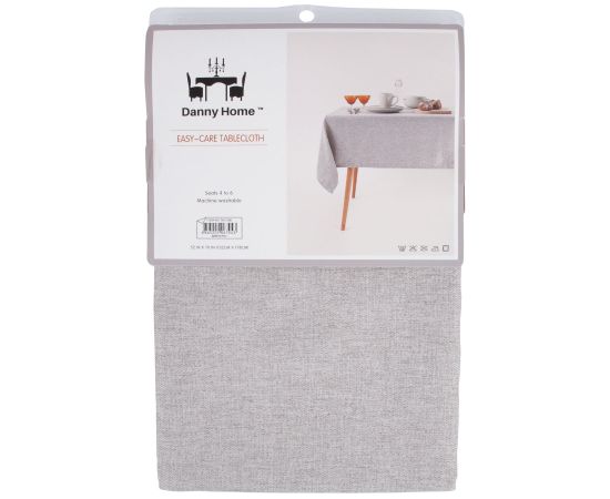 Tablecloth EASY CARE 140x180cm, light grey