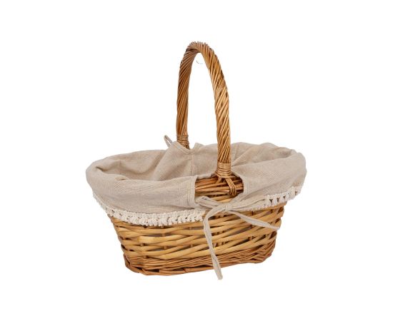 Basket MAXINE 31x23xH30cm, with a handle