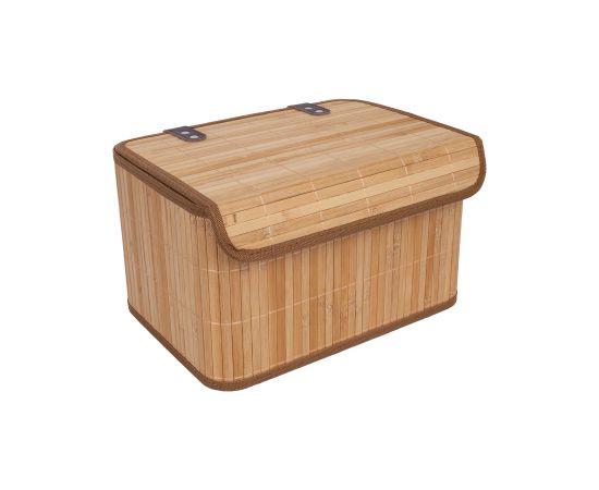 Basket MAX BAMBOO 33x23xH20cm, with a lid