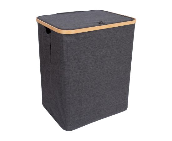 Laundry basket MAX GREY 45x36xH54cm, dark grey