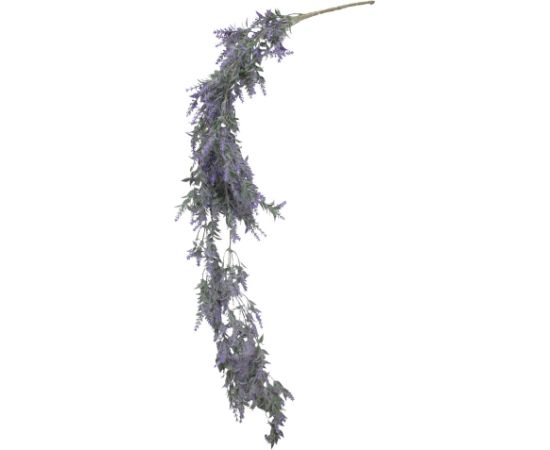 Artificial plant GREENLAND hanging branch, lavendel