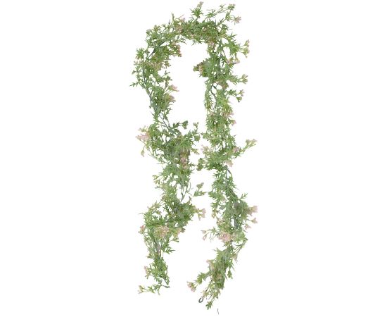 Garland GREENLAND 180cm, light pink flowers Искусственные цветы и растения