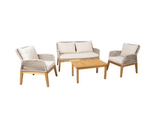 Garden furniture set FLORIDA table, sofa and 2 armchairs