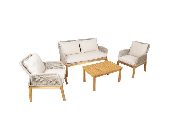 Garden furniture set FLORIDA table, sofa and 2 armchairs