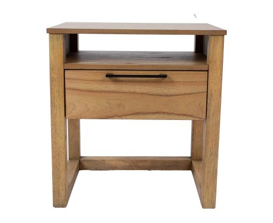 Night stand OZZO 40x56xH60cm, light wood