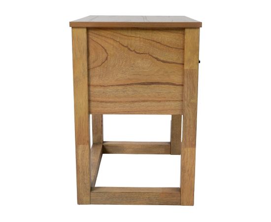 Night stand OZZO 40x56xH60cm, light wood