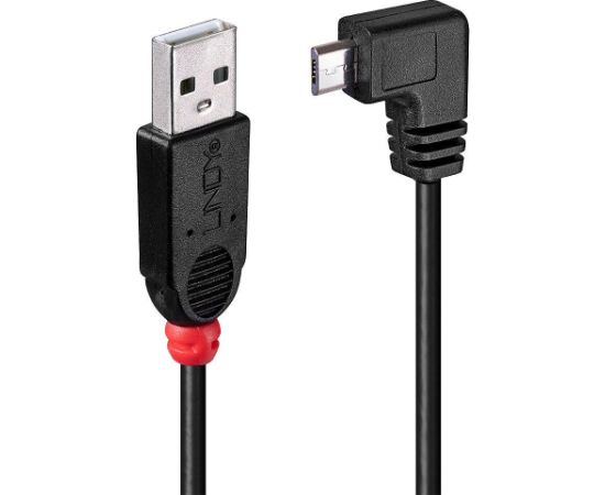 CABLE USB2 A TO MICRO-B 1M/90 DEGREE 31976 LINDY