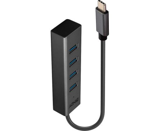 I/O HUB USB-C 4PORT/43325 LINDY