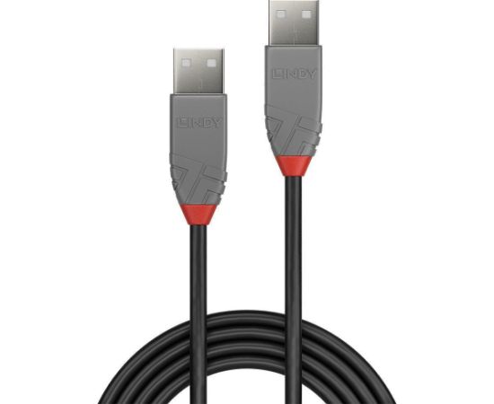 CABLE USB2 A-A 5M/ANTHRA 36695 LINDY