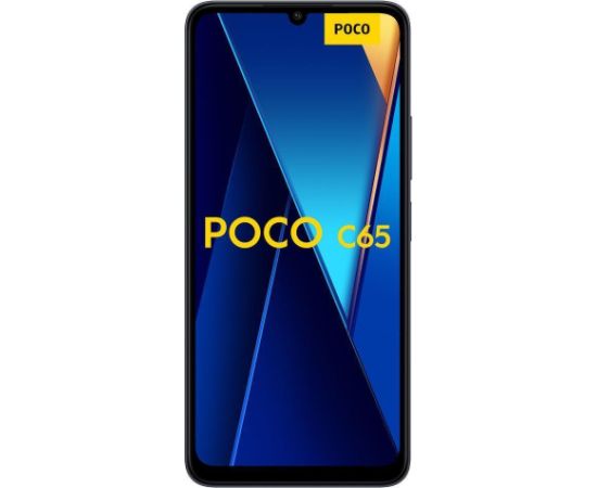 Xiaomi Poco C65 8/256GB 4G Dual Sim Black Viedtālrunis Mobilie telefoni