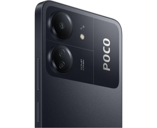 Xiaomi Poco C65 8/256GB 4G Dual Sim Black Viedtālrunis Mobilie telefoni