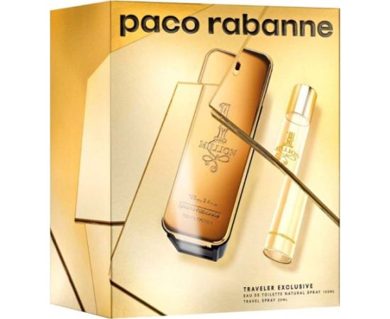 Paco Rabanne 1 Million komplekts vīriešiem (100 ml. EDT + 20 ml. EDT)