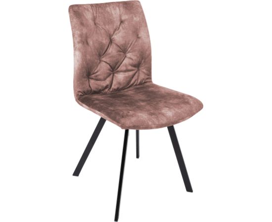 Chair AFTON dark pink velvet