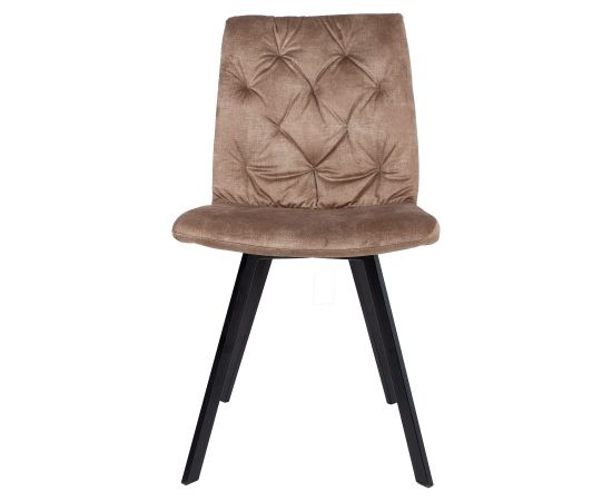 Chair AFTON brown velvet