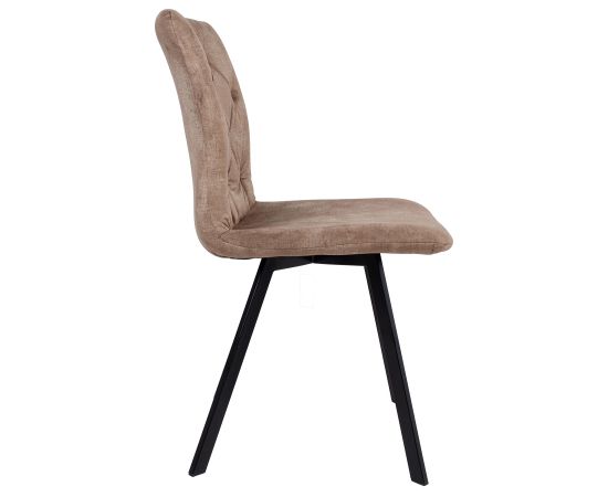 Chair AFTON brown velvet