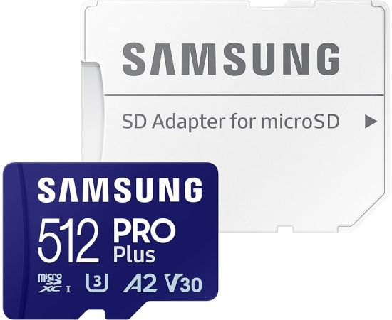 MEMORY MICRO SDXC PRO+ 512GB MB-MD512SA/EU SAMSUNG