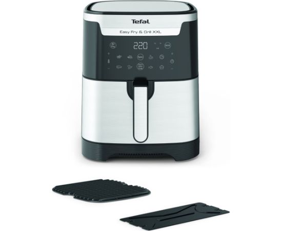 TEFAL Easy Fry & Grill EY801D 6.5 L Stand-alone 1650 W Hot air fryer Stainless steel