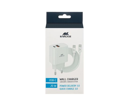 MOBILE CHARGER WALL/WHITE PS4102 WD4 RIVACASE