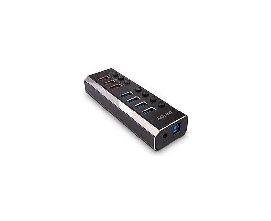 I/O HUB USB3 4PORT+3CHARGE/43371 LINDY