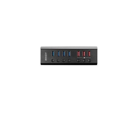 I/O HUB USB3 4PORT+3CHARGE/43371 LINDY