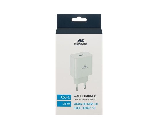 MOBILE CHARGER WALL/WHITE PS4101 W00 RIVACASE