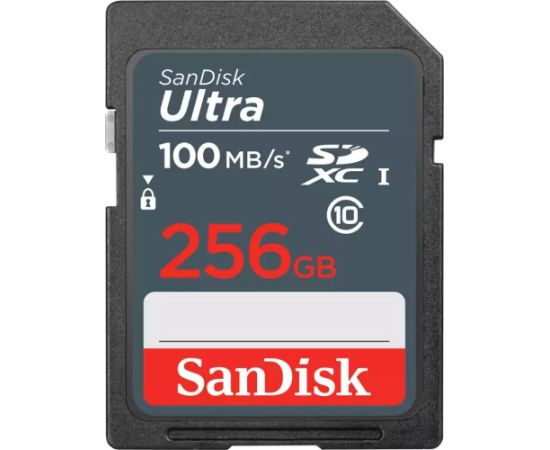SanDisk Ultra SDXC 256 GB Class 10 UHS-I/U1  (SDSDUNR-256G-GN3IN)