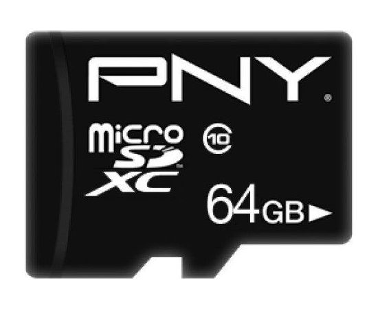 Pny Technologies PNY Performance Plus MicroSDXC 64 GB Class 10  (P-SDU64G10PPL-GE)