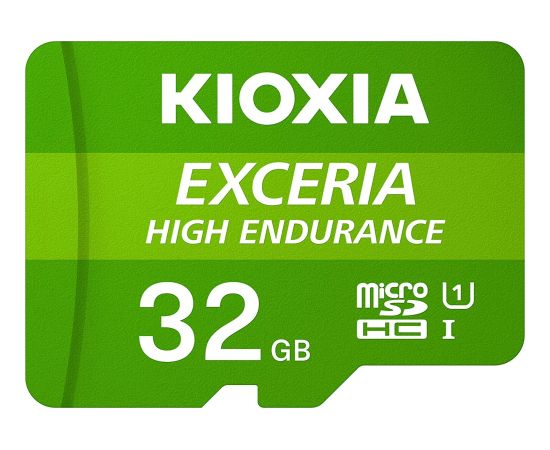 Kioxia Exceria High Endurance MicroSDHC 32 GB Class 10 UHS-I/U1 A1 V10 (LMHE1G032GG2)