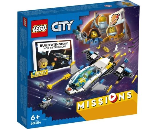 Lego City Marsa izpētes misijas ar kosmosa kuģi 60354