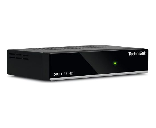 TechniSat DIGIT S3 HD DVR, satellite receiver (black)