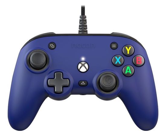 Nacon Pro kompakts vadu spēļu kontrolieris, zils, Xbox/PC