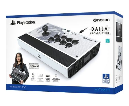 Nacon Daija Arcade Stick spēļu kontrolieris, PS4 / PS5