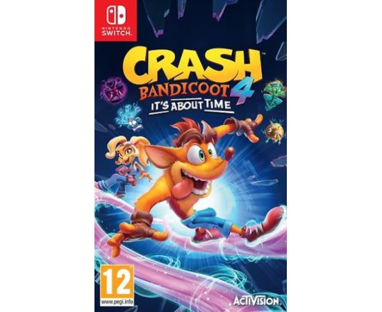 Activision/blizzard Crash Bandicoot 4: It's About Time Game, Switch