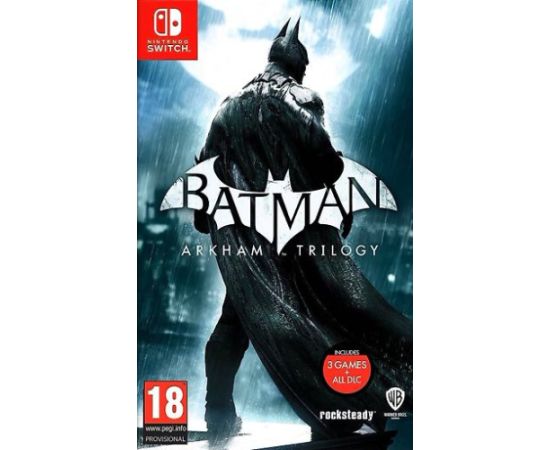 Wb Games Batman: Arkham Trilogy spēle, Switch