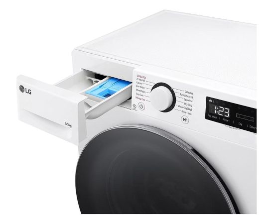 LG F2DR509S1W Veļas mašīna ar žāvētāju 9/5kg 1200rpm